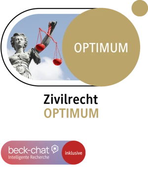 Produktabbildung beck-online. Zivilrecht OPTIMUM