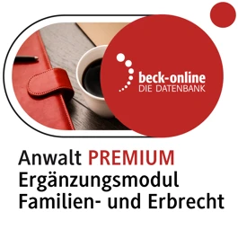 Produktabbildung beck-online. Familien- und Erbrecht (Ergänzungsmodul Anwalt PREMIUM)