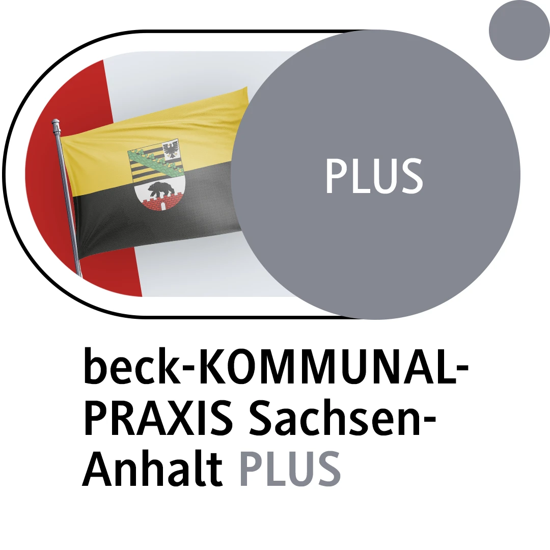 Produktabbildung beck-online. Beck-KOMMUNALPRAXIS Sachsen-Anhalt PLUS