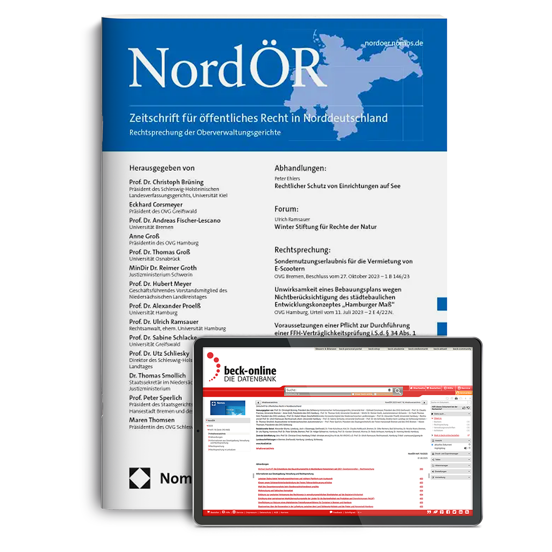 Produktabbildung beck-online. NordÖRDirekt