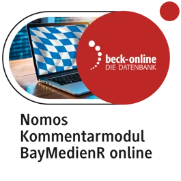 Produktabbildung beck-online. Nomos Kommentarmodul BayMedienR online