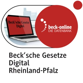 Produktabbildung beck-online. Beck'sche Gesetze Digital Rheinland-Pfalz