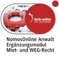 Produktabbildung beck-online. NomosOnline Anwalt - Ergänzungsmodul Miet- und WEG-Recht