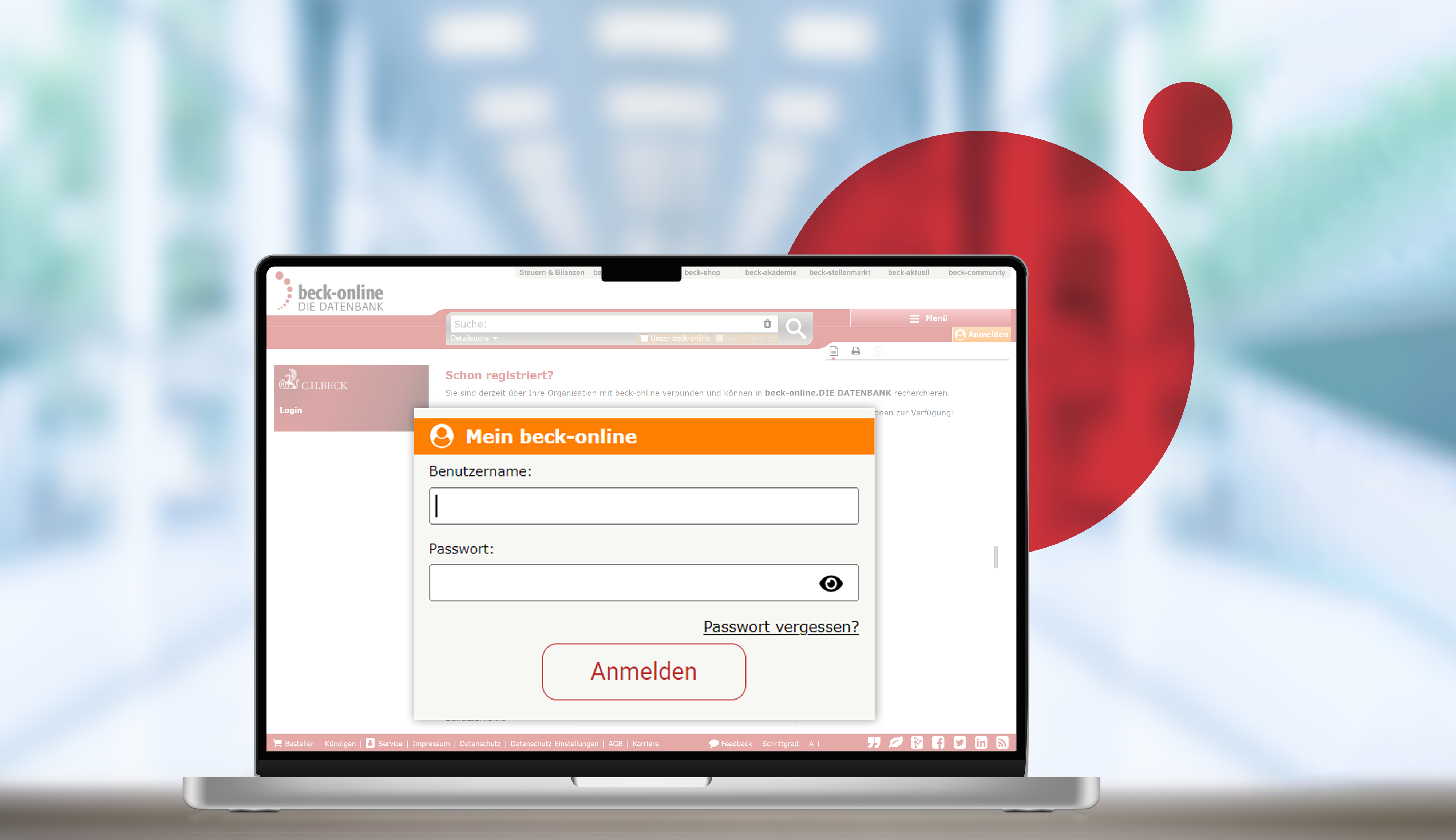 Beck Online Uni Kassel Homepage - beck-online