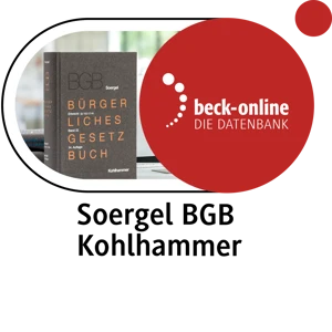 Produktabbildung beck-online. Soergel BGB Kohlhammer