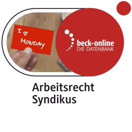 Produktabbildung beck-online. Arbeitsrecht Syndikus