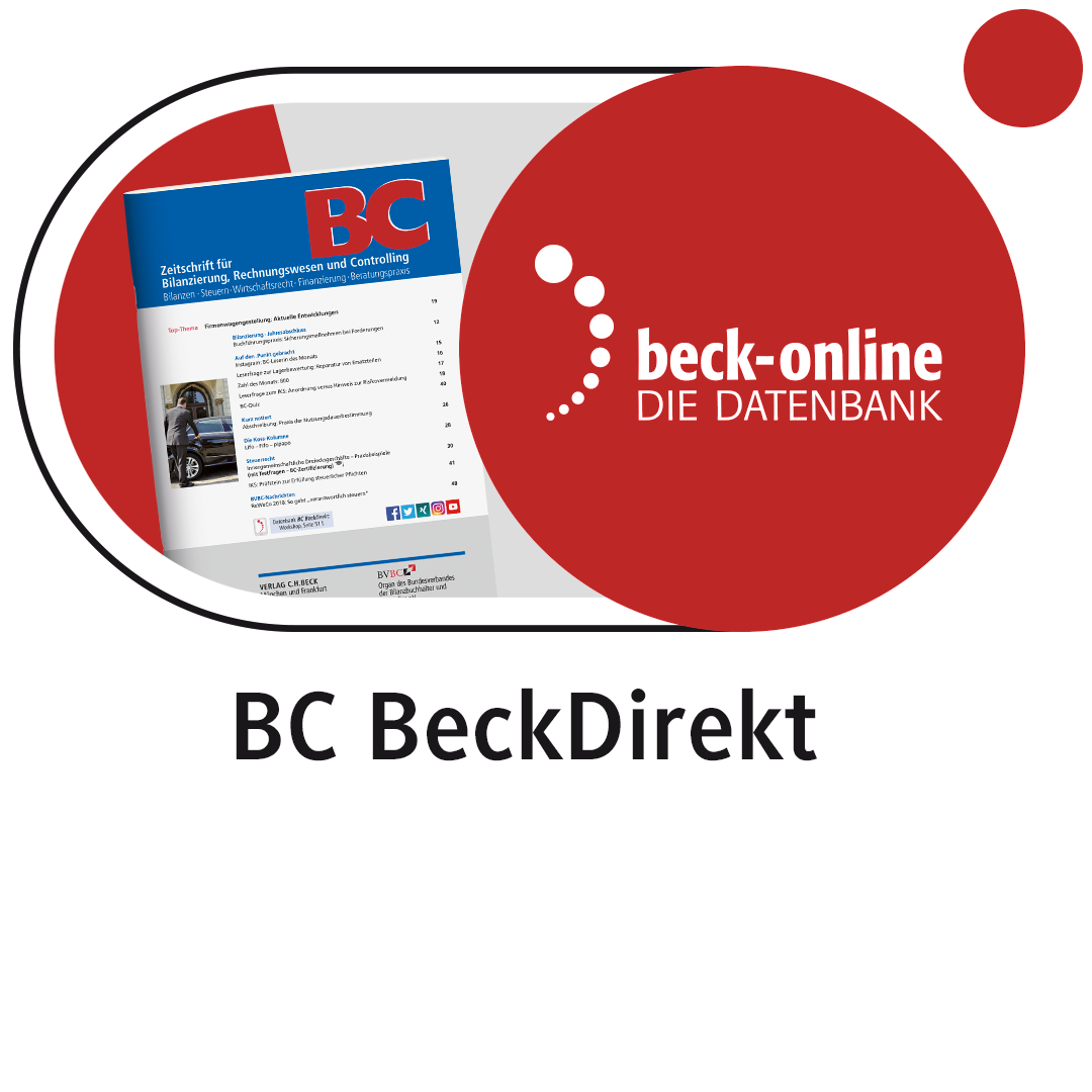 Produktabbildung beck-online. BC BeckDirekt