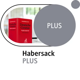 Produktabbildung beck-online. Habersack PLUS