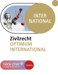 Produktabbildung beck-online. Zivilrecht OPTIMUM International