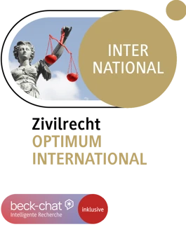 Produktabbildung beck-online. Zivilrecht OPTIMUM International