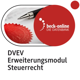 Produktabbildung beck-online. DVEV Erweiterungsmodul Steuerrecht