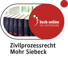 Produktabbildung beck-online. Zivilprozessrecht Mohr Siebeck
