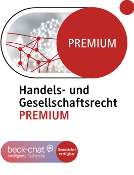 Produktabbildung beck-online. Handels- und Gesellschaftsrecht PREMIUM