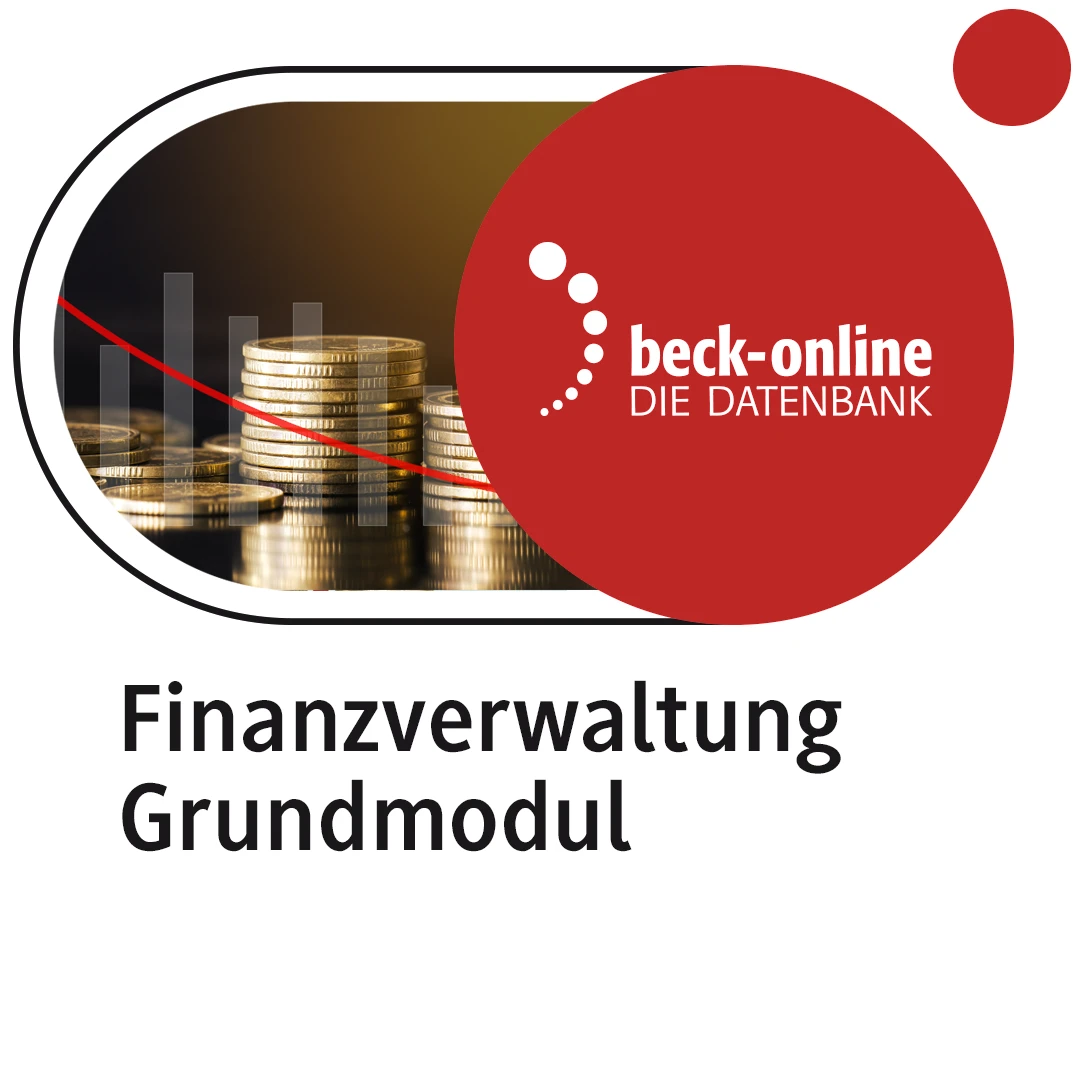 Produktabbildung beck-online. Finanzverwaltung Grundmodul