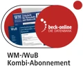 Produktabbildung beck-online. WM/WuB Kombi-Abonnement