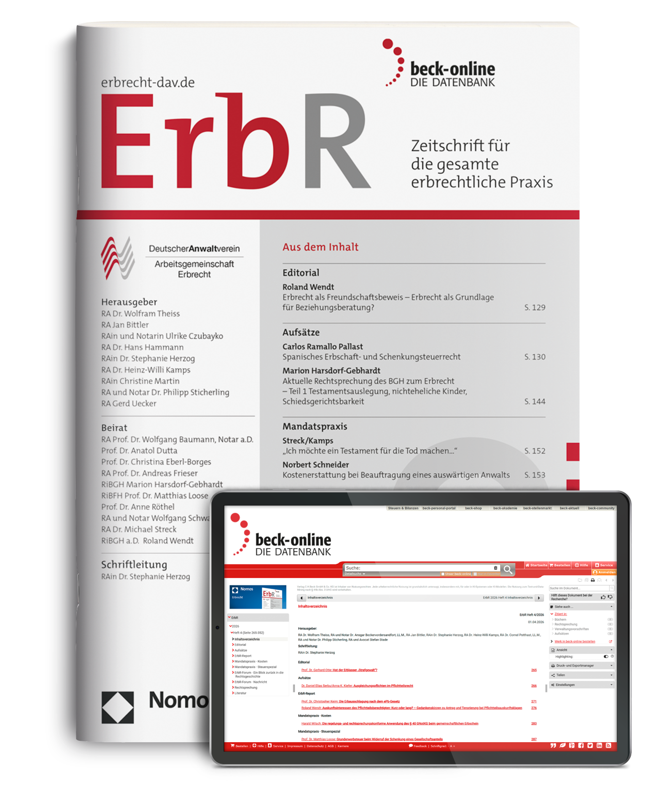 Produktabbildung beck-online. ErbRDirekt