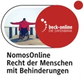 Produktabbildung beck-online. NomosOnline Recht der Menschen mit Behinderungen
