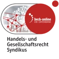 Produktabbildung beck-online. Handels- und Gesellschaftsrecht Syndikus