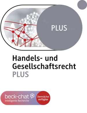 Produktabbildung beck-online. Handels- und Gesellschaftsrecht PLUS