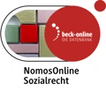 Produktabbildung beck-online. NomosOnline Sozialrecht