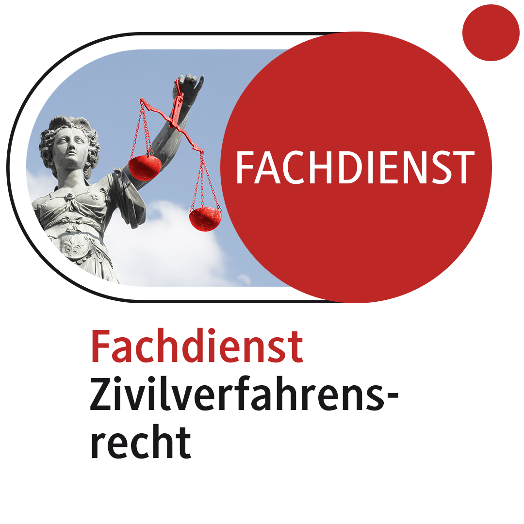 Produktabbildung beck-online. beck-fachdienst Zivilverfahrensrecht