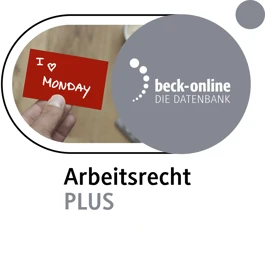 Produktabbildung beck-online. Arbeitsrecht PLUS