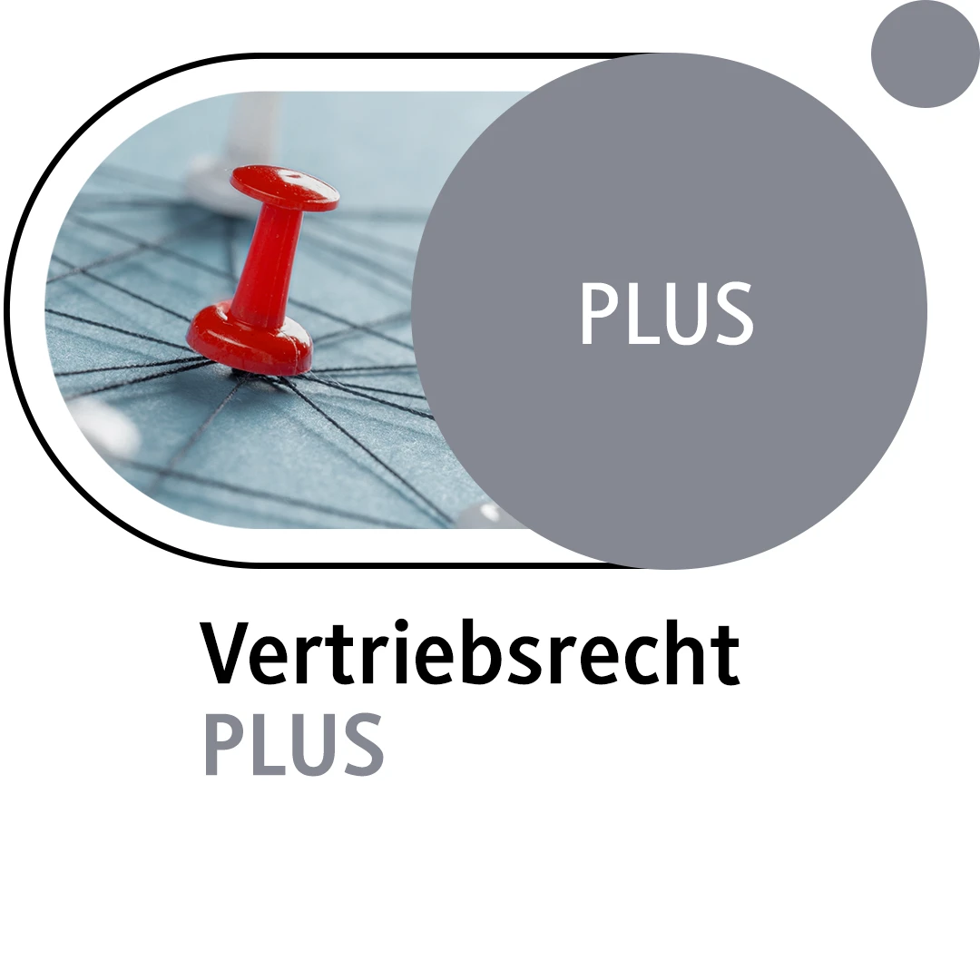 Produktabbildung beck-online. Vertriebsrecht PLUS