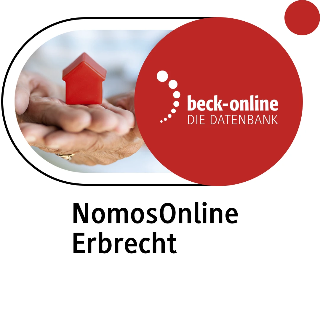 Produktabbildung beck-online. NomosOnline Erbrecht