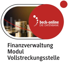 Produktabbildung beck-online. Finanzverwaltung Modul Vollstreckungsstelle