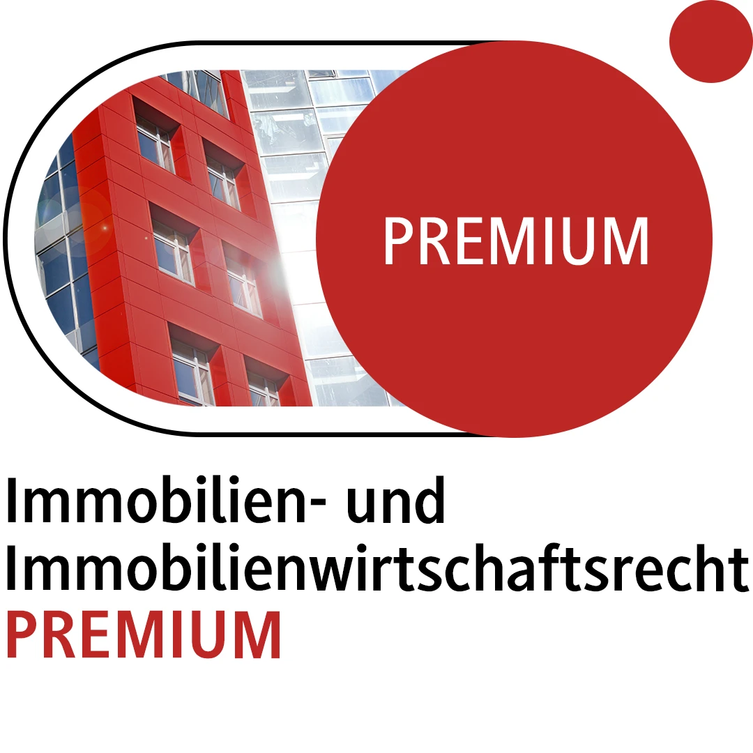 Produktabbildung beck-online. Immobilien- und Immobilienwirtschaftsrecht PREMIUM