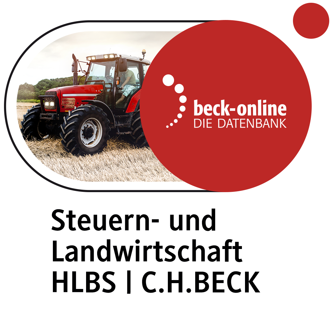 Produktabbildung beck-online. Steuern und Landwirtschaft HLBS | C.H.Beck