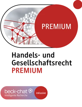 Produktabbildung beck-online. Handels- und Gesellschaftsrecht PREMIUM