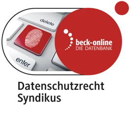 Produktabbildung beck-online. Datenschutzrecht Syndikus