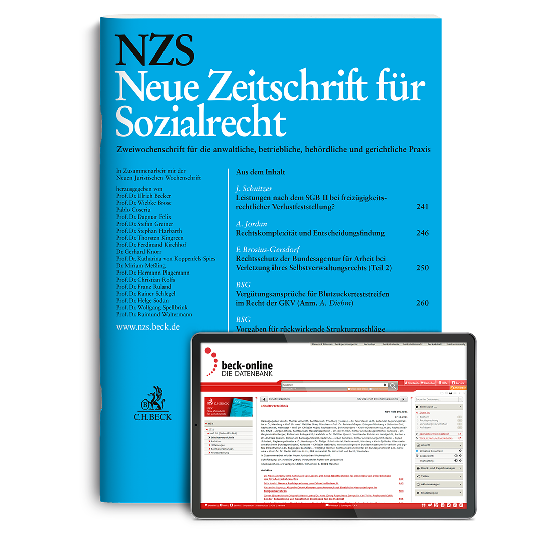 Produktabbildung beck-online. NZSDirekt