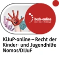 Produktabbildung beck-online. KiJuP-online – Recht der Kinder- und Jugendhilfe Nomos/DIJuF