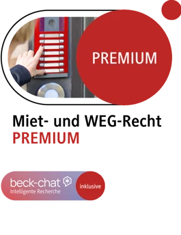 Produktabbildung beck-online. Miet- und WEG-Recht PREMIUM