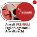 Produktabbildung beck-online. Anwaltsrecht (Ergänzungsmodul Anwalt PREMIUM)