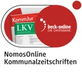 Produktabbildung beck-online. NomosOnline Kommunalzeitschriften