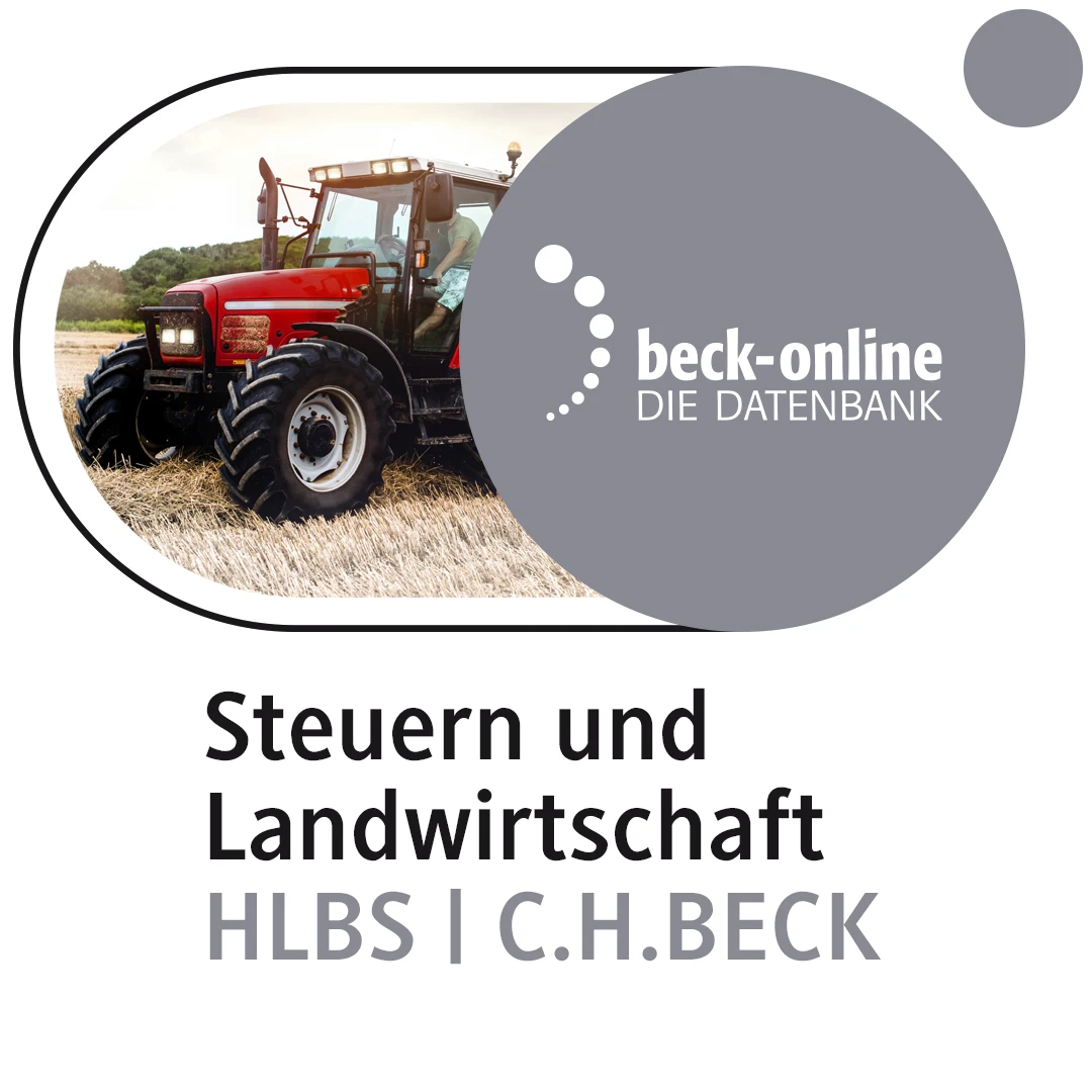 Produktabbildung beck-online. Steuern und Landwirtschaft HLBS | C.H.Beck