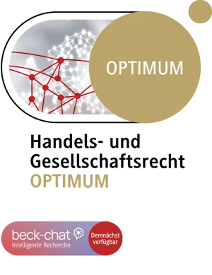Produktabbildung beck-online. Handels- und Gesellschaftsrecht OPTIMUM