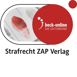 Produktabbildung beck-online. Strafrecht ZAP Verlag