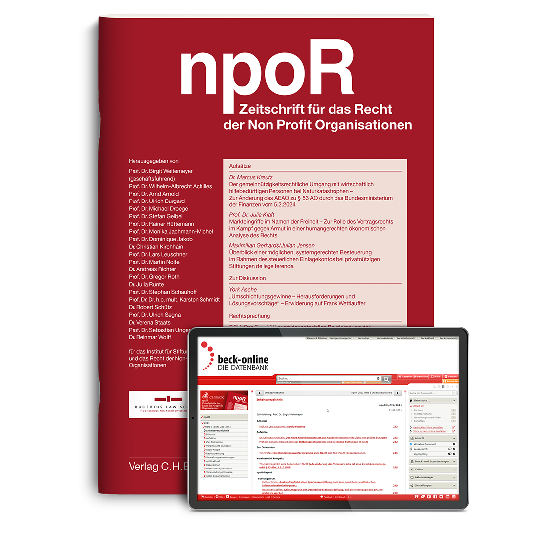 Produktabbildung beck-online. npoR Direkt