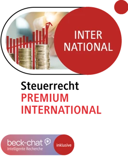 Produktabbildung beck-online. Steuerrecht PREMIUM International
